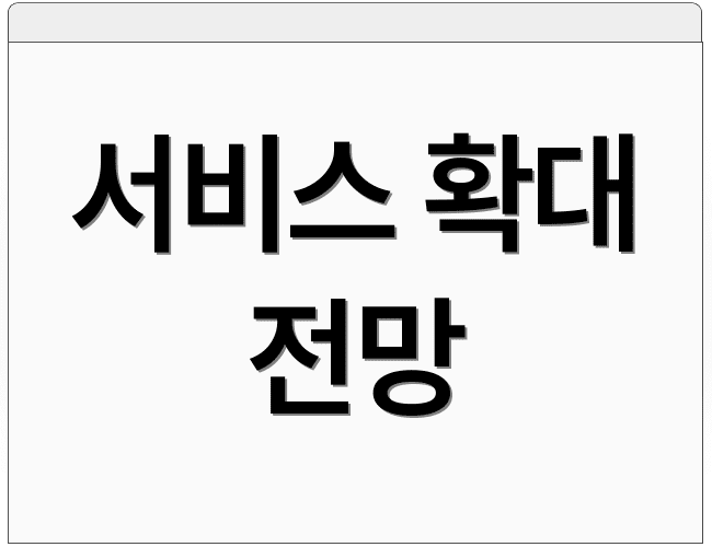 서비스 확대 전망