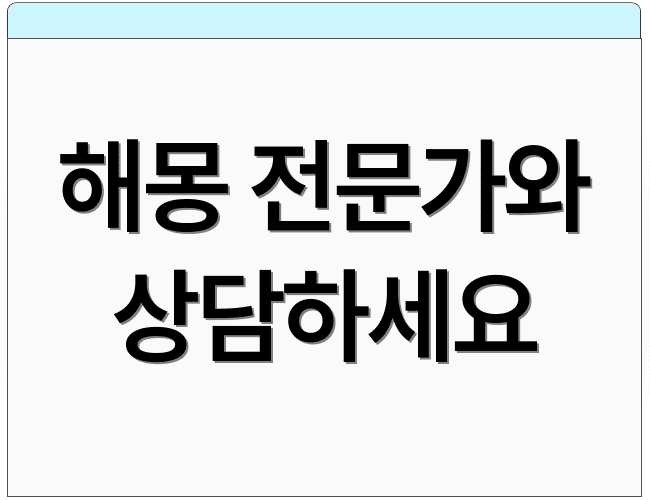 해몽 전문가와 상담하세요